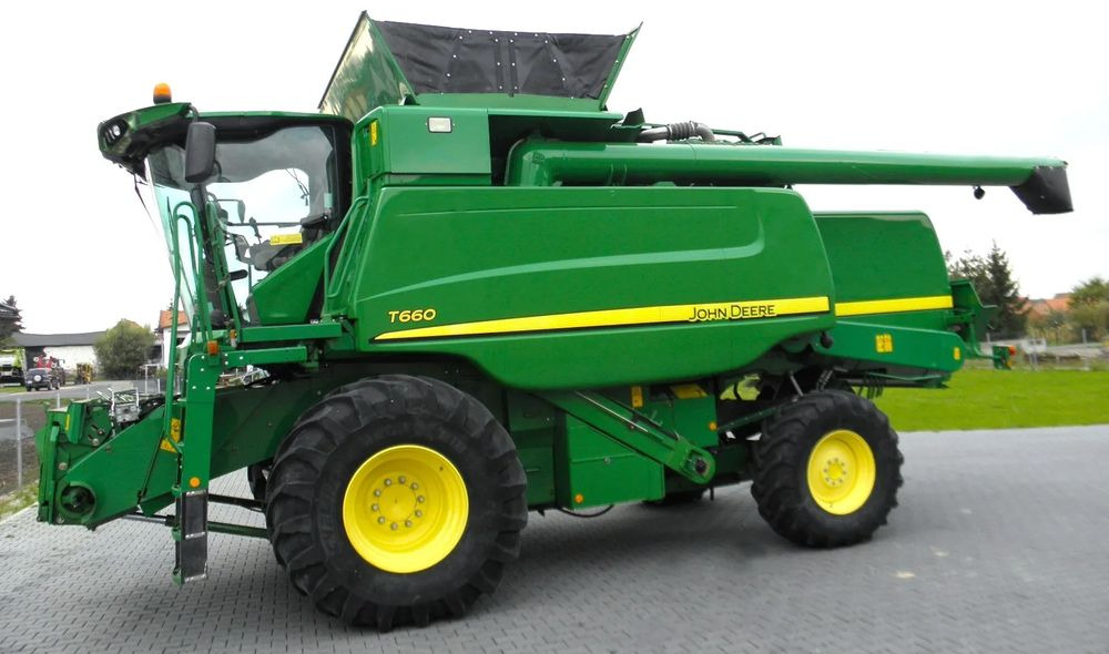 John Deere T660 2014 Rok, heder 7,6m, 2700 mtg na silniku, Najbogatsza Wersja, Nie Malowany, Stan Idealny - Θεριζοαλωνιστική μηχανή: φωτογραφία 3 John Deere T660 2014 Rok, heder 7,6m, 2700 mtg na silniku, Najbogatsza Wersja, Nie Malowany, Stan Idealny - Θεριζοαλωνιστική μηχανή: φωτογραφία 3