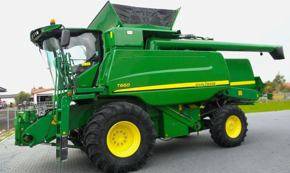 John Deere T660 2014 Rok, heder 7,6m, 2700 mtg na silniku, Najbogatsza Wersja, Nie Malowany, Stan Idealny - Θεριζοαλωνιστική μηχανή: φωτογραφία 5 John Deere T660 2014 Rok, heder 7,6m, 2700 mtg na silniku, Najbogatsza Wersja, Nie Malowany, Stan Idealny - Θεριζοαλωνιστική μηχανή: φωτογραφία 5