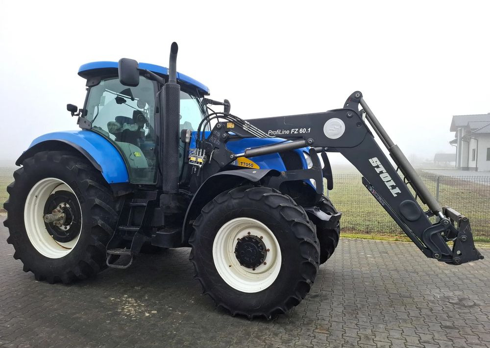 New Holland T7050 2011 Rok 9400 mtg, AutoCommand, Ładowacz czołowy Stoll, Nie Malowany, Stan Idelany - Τρακτέρ: φωτογραφία 2 New Holland T7050 2011 Rok 9400 mtg, AutoCommand, Ładowacz czołowy Stoll, Nie Malowany, Stan Idelany - Τρακτέρ: φωτογραφία 2