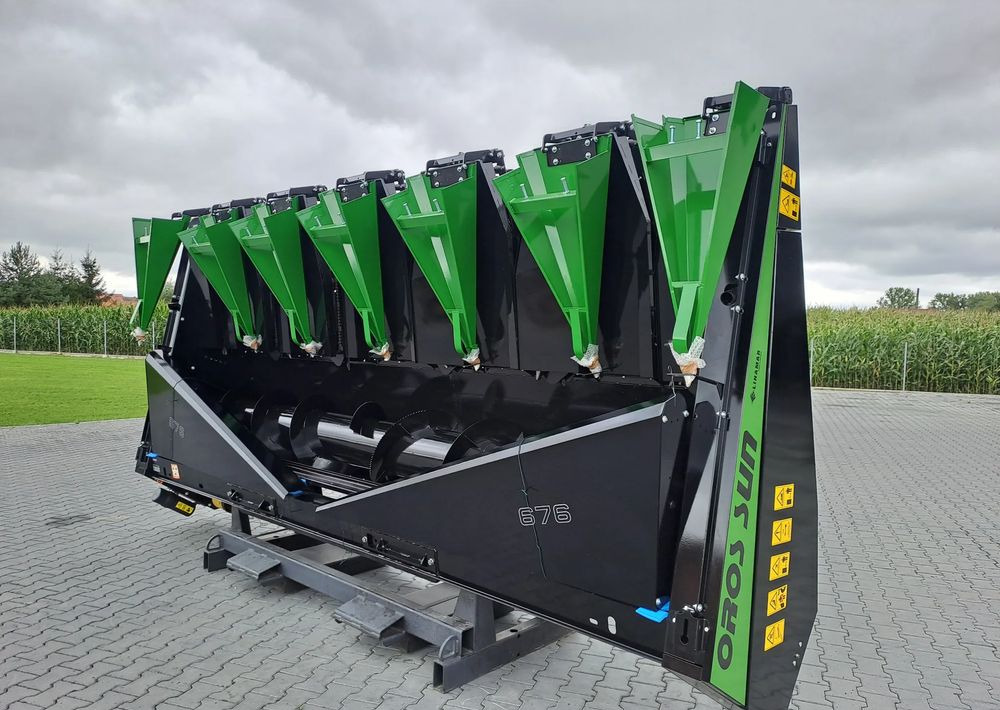 Oros Oros SUN 676 6 rzędowy, Nowe Przystawki do zbioru Słonecznika - Ηλιομαχαιρο: φωτογραφία 1 Oros Oros SUN 676 6 rzędowy, Nowe Przystawki do zbioru Słonecznika - Ηλιομαχαιρο: φωτογραφία 1