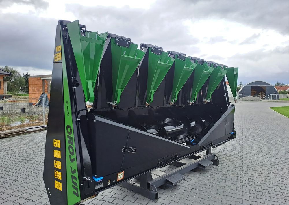 Oros Oros SUN 676 6 rzędowy, Nowe Przystawki do zbioru Słonecznika - Ηλιομαχαιρο: φωτογραφία 5 Oros Oros SUN 676 6 rzędowy, Nowe Przystawki do zbioru Słonecznika - Ηλιομαχαιρο: φωτογραφία 5