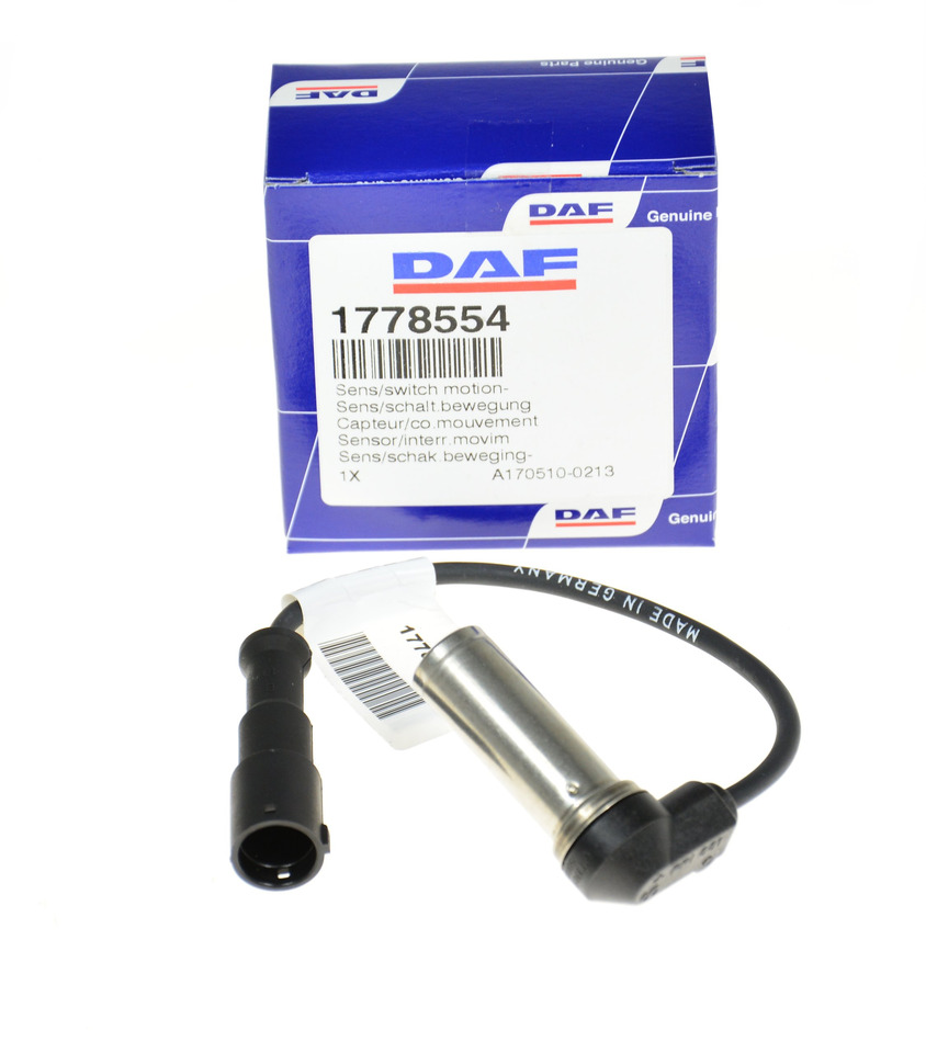 DAF CZUJNIK ABS DAF XF 95 105 LF 55 CF 75 85 1778554 - Εξαρτήματα φρένων: φωτογραφία 1 DAF CZUJNIK ABS DAF XF 95 105 LF 55 CF 75 85 1778554 - Εξαρτήματα φρένων: φωτογραφία 1