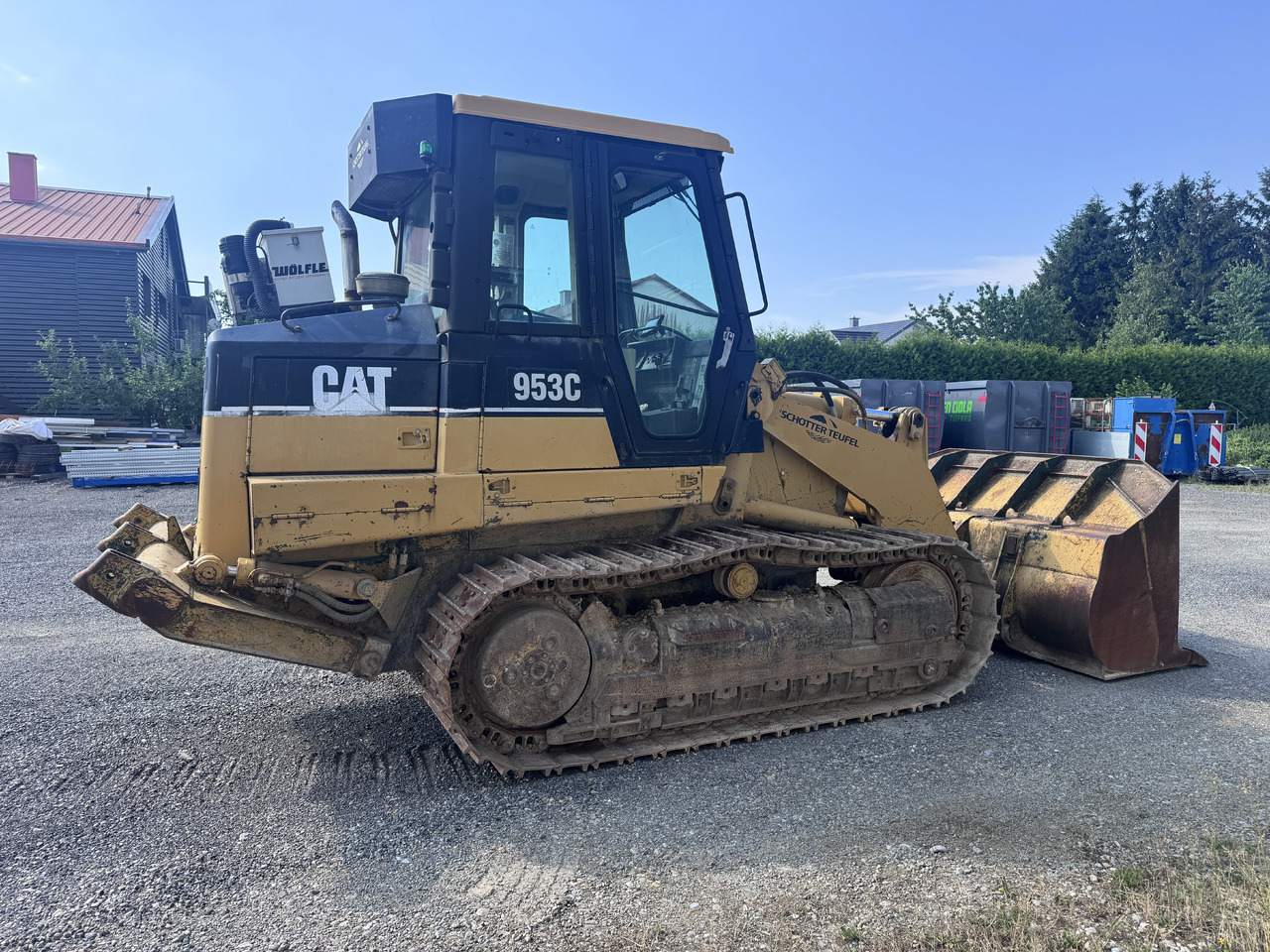 CATERPILLAR 953 C - Ερπυστριοφόρος φορτωτής: φωτογραφία 5 CATERPILLAR 953 C - Ερπυστριοφόρος φορτωτής: φωτογραφία 5