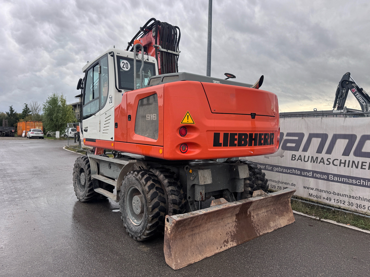 LIEBHERR A 916 Litronic - Τροχοφόρος εκσκαφέας: φωτογραφία 4 LIEBHERR A 916 Litronic - Τροχοφόρος εκσκαφέας: φωτογραφία 4