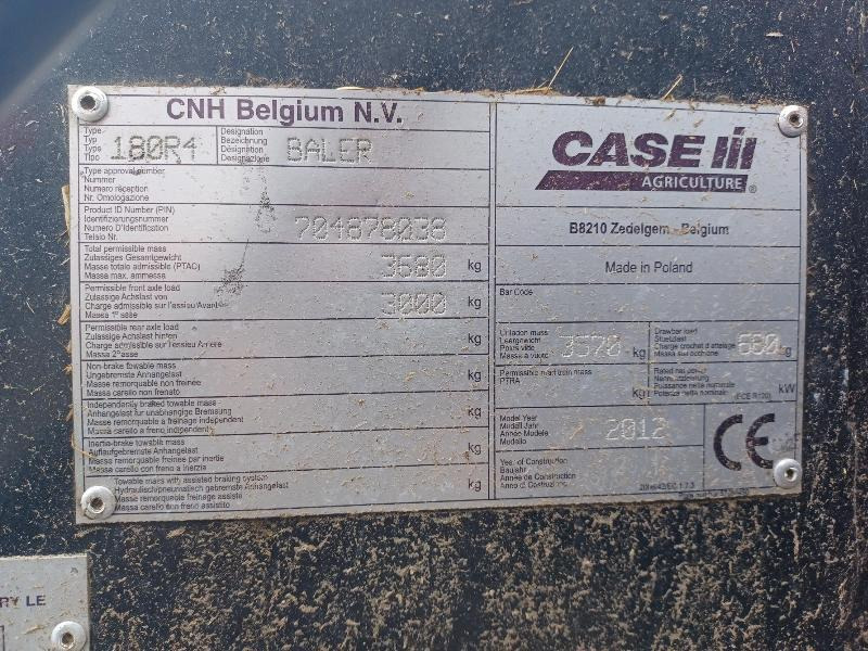 CASE-IH RB464 - Χορτοδετική μηχανή στρόγγυλης μπάλας: φωτογραφία 5 CASE-IH RB464 - Χορτοδετική μηχανή στρόγγυλης μπάλας: φωτογραφία 5