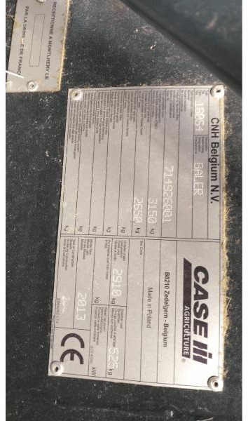 CASE-IH RB464 - Χορτοδετική μηχανή στρόγγυλης μπάλας: φωτογραφία 2 CASE-IH RB464 - Χορτοδετική μηχανή στρόγγυλης μπάλας: φωτογραφία 2