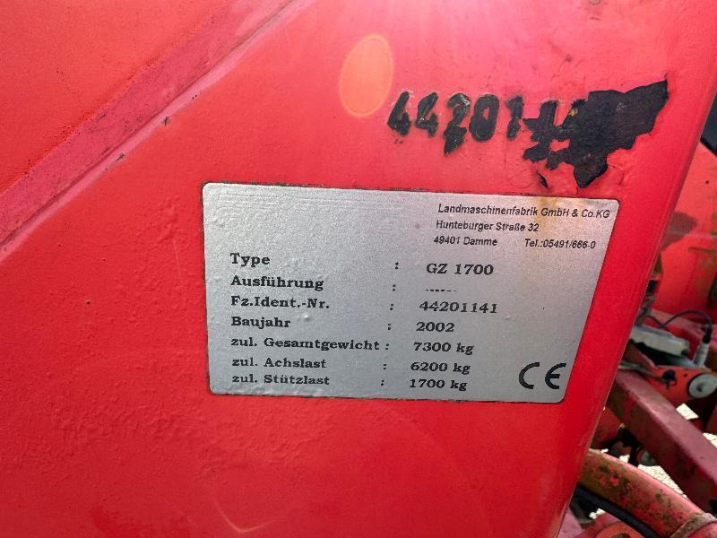 Πατατοεξαγωγέας GRIMME GZ 1700 DLS: φωτογραφία 8