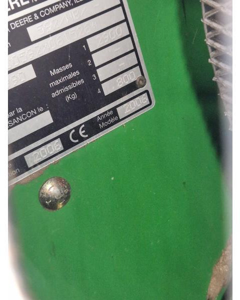 JOHN DEERE 592 - Χορτοδετική μηχανή στρόγγυλης μπάλας: φωτογραφία 4 JOHN DEERE 592 - Χορτοδετική μηχανή στρόγγυλης μπάλας: φωτογραφία 4