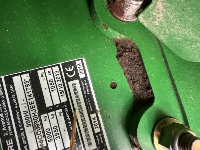 JOHN DEERE 990 HC - Χορτοδετική μηχανή στρόγγυλης μπάλας: φωτογραφία 2 JOHN DEERE 990 HC - Χορτοδετική μηχανή στρόγγυλης μπάλας: φωτογραφία 2