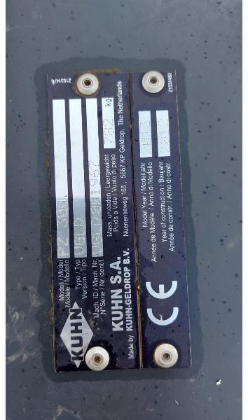 KUHN PZ300 - Χορτοκοπτικό: φωτογραφία 3 KUHN PZ300 - Χορτοκοπτικό: φωτογραφία 3