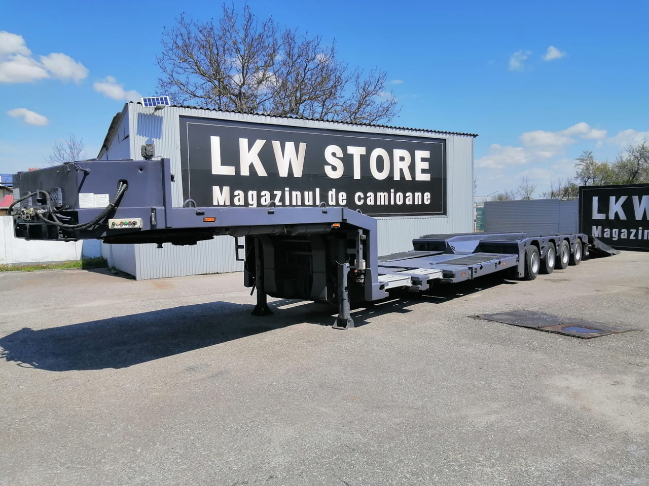 Langendorf Trailer-Tiefbett, 4 Axe, 59 to, extension, TOP !!! - Επικαθήμενο με χαμηλό δάπεδο: φωτογραφία 5 Langendorf Trailer-Tiefbett, 4 Axe, 59 to, extension, TOP !!! - Επικαθήμενο με χαμηλό δάπεδο: φωτογραφία 5