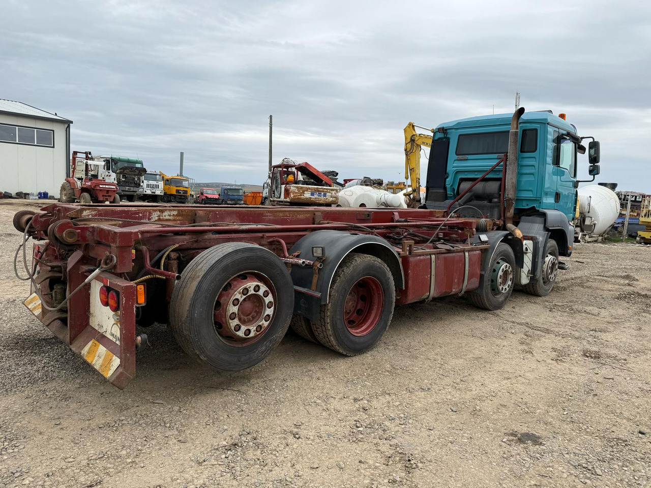 MAN TGA 440 8X2 CAR CHASSIS - Φορτηγό με σύστημα καλωδίων: φωτογραφία 5 MAN TGA 440 8X2 CAR CHASSIS - Φορτηγό με σύστημα καλωδίων: φωτογραφία 5