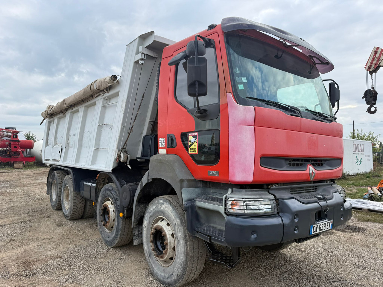 RENAULT KERAX TIPPER - Φορτηγό ανατρεπόμενο: φωτογραφία 1 RENAULT KERAX TIPPER - Φορτηγό ανατρεπόμενο: φωτογραφία 1