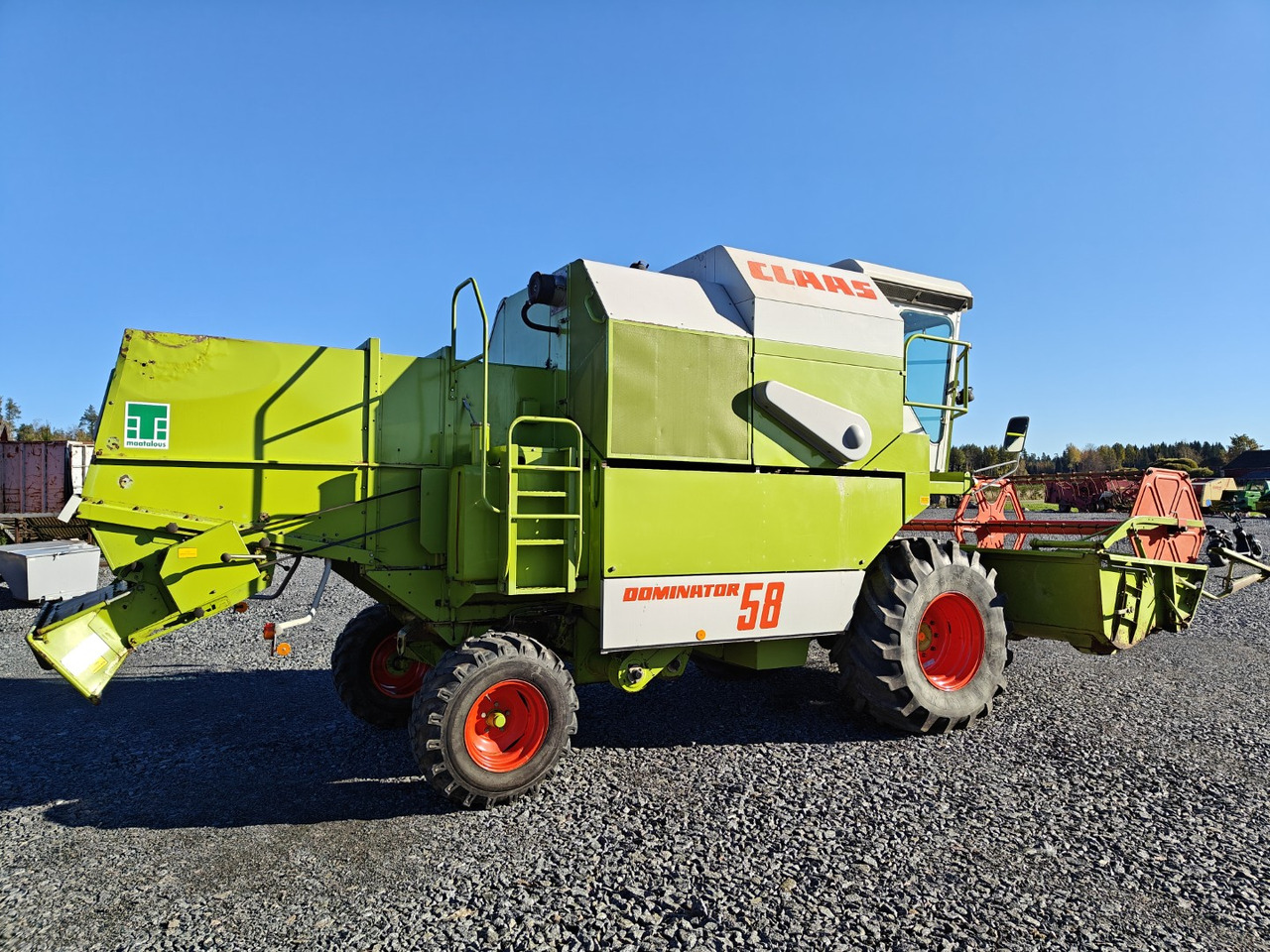 CLAAS Dominator 58 - Θεριζοαλωνιστική μηχανή: φωτογραφία 4 CLAAS Dominator 58 - Θεριζοαλωνιστική μηχανή: φωτογραφία 4