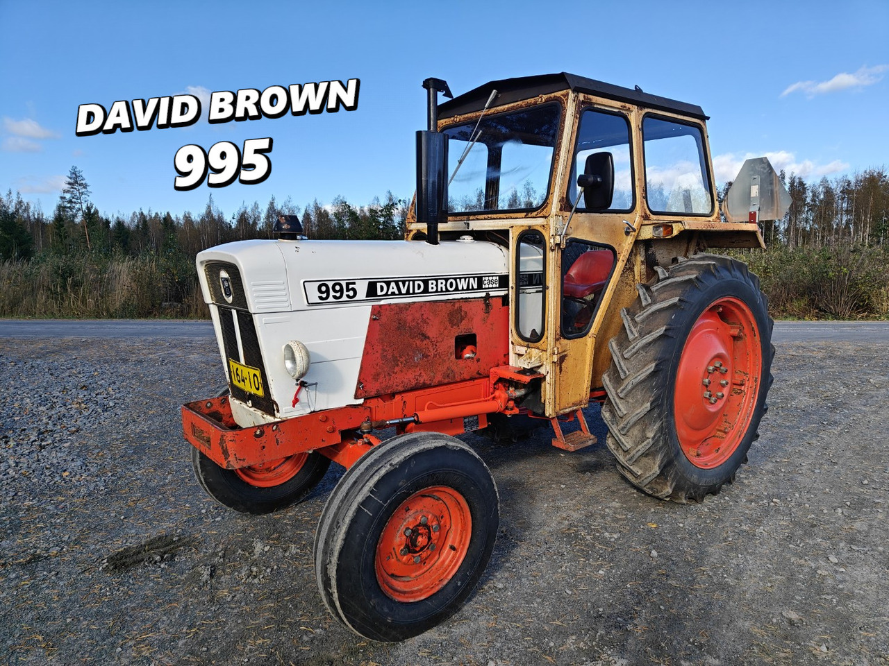DAVID BROWN 995 - 2930 hours - Τρακτέρ: φωτογραφία 1 DAVID BROWN 995 - 2930 hours - Τρακτέρ: φωτογραφία 1