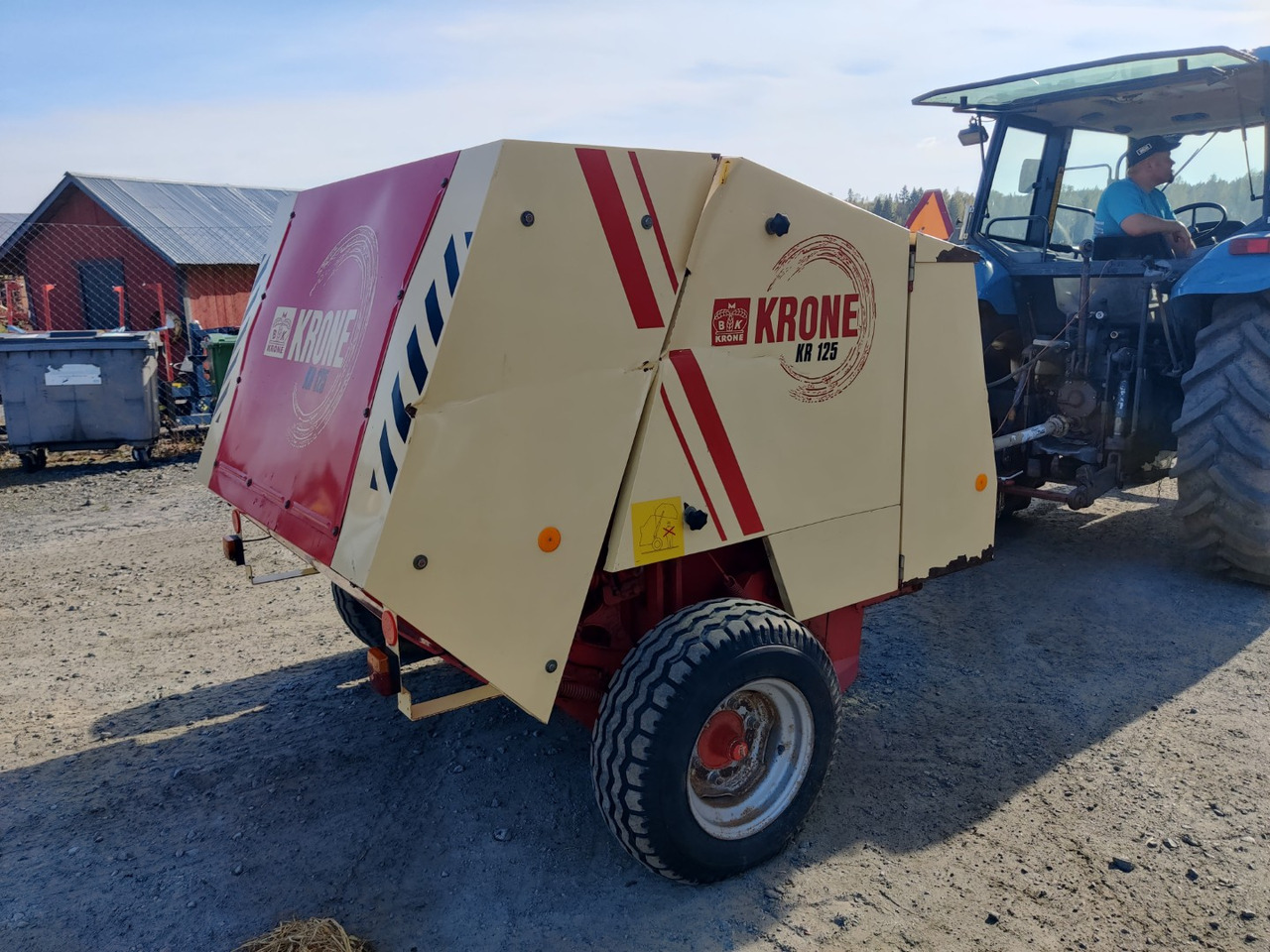 KRONE KR 125 - Χορτοδετική μηχανή στρόγγυλης μπάλας: φωτογραφία 3 KRONE KR 125 - Χορτοδετική μηχανή στρόγγυλης μπάλας: φωτογραφία 3