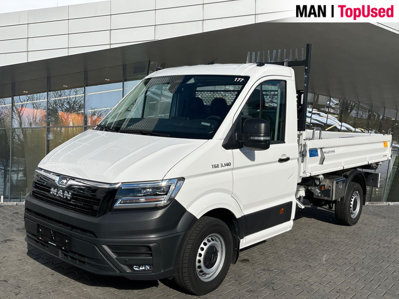 MAN TGE 3.140 4X2F SB kipper 3S Meiller Klima AHK ZV - Βαν: φωτογραφία 1 MAN TGE 3.140 4X2F SB kipper 3S Meiller Klima AHK ZV - Βαν: φωτογραφία 1