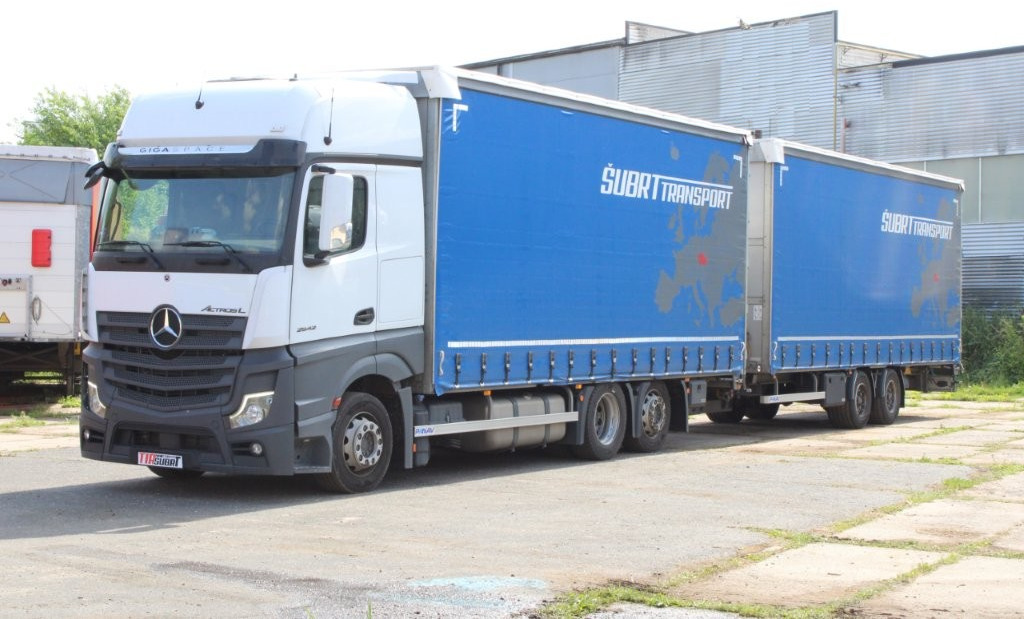 Mercedes-Benz Actros 2542 NAVIGACE + PANAV TVK 18 M (8,20m x 2,4 - Φορτηγό μουσαμάς, Τρέιλερ κουρτίνα: φωτογραφία 3 Mercedes-Benz Actros 2542 NAVIGACE + PANAV TVK 18 M (8,20m x 2,4 - Φορτηγό μουσαμάς, Τρέιλερ κουρτίνα: φωτογραφία 3