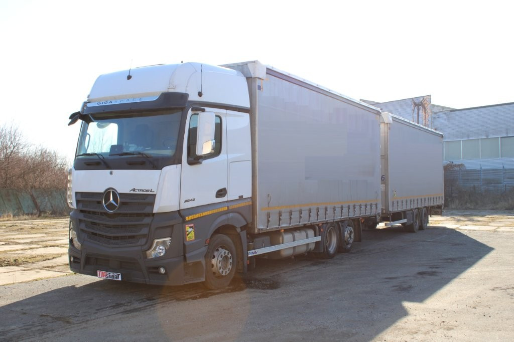 Mercedes-Benz Actros 2542 - Φορτηγό μουσαμάς: φωτογραφία 2 Mercedes-Benz Actros 2542 - Φορτηγό μουσαμάς: φωτογραφία 2
