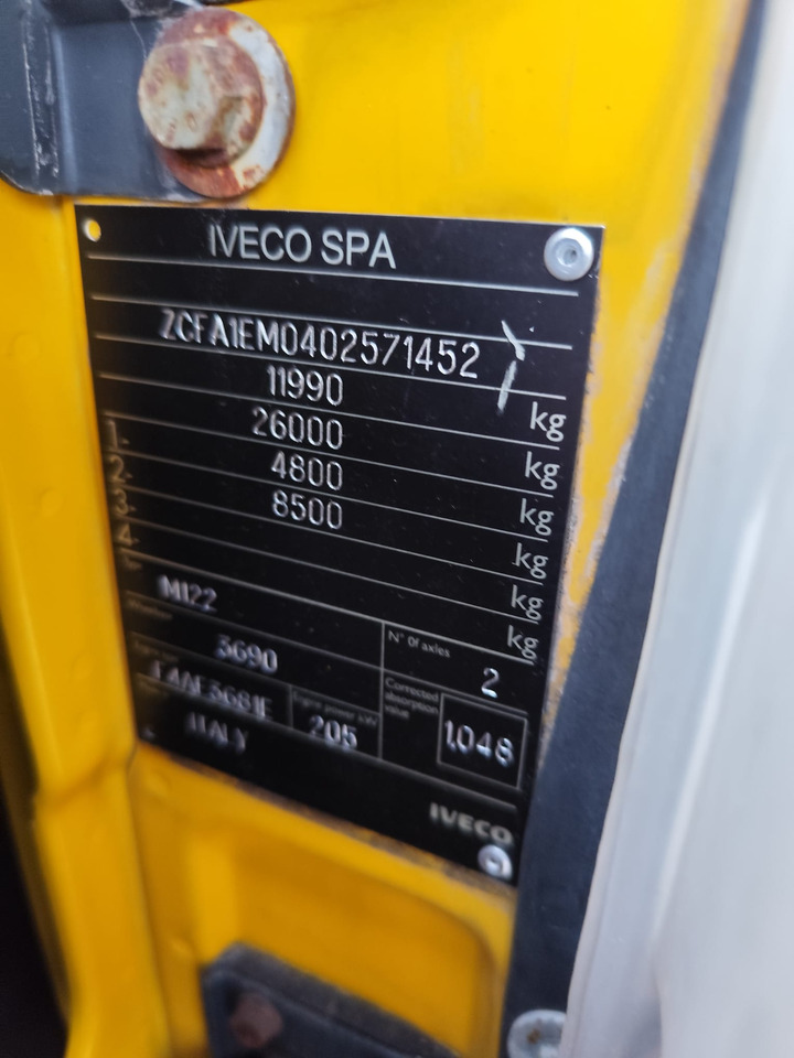 IVECO EUROCARGO 120E28P - Φορτηγό με γερανό: φωτογραφία 3 IVECO EUROCARGO 120E28P - Φορτηγό με γερανό: φωτογραφία 3