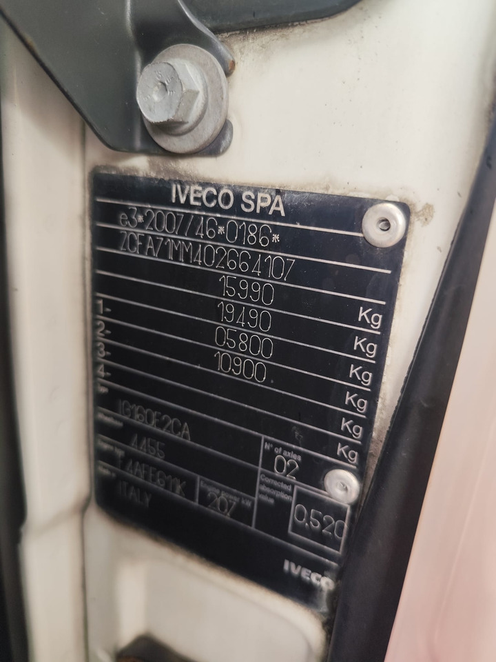 IVECO EUROCARGO 160-280 - Φορτηγό κόφα, Φορτηγό με γερανό: φωτογραφία 2 IVECO EUROCARGO 160-280 - Φορτηγό κόφα, Φορτηγό με γερανό: φωτογραφία 2