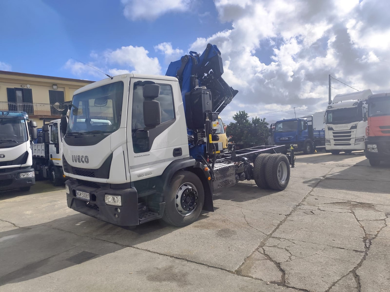 Φορτηγό με γερανό, Φορτηγό με γερανό IVECO EUROCARGO 180-250: φωτογραφία 10