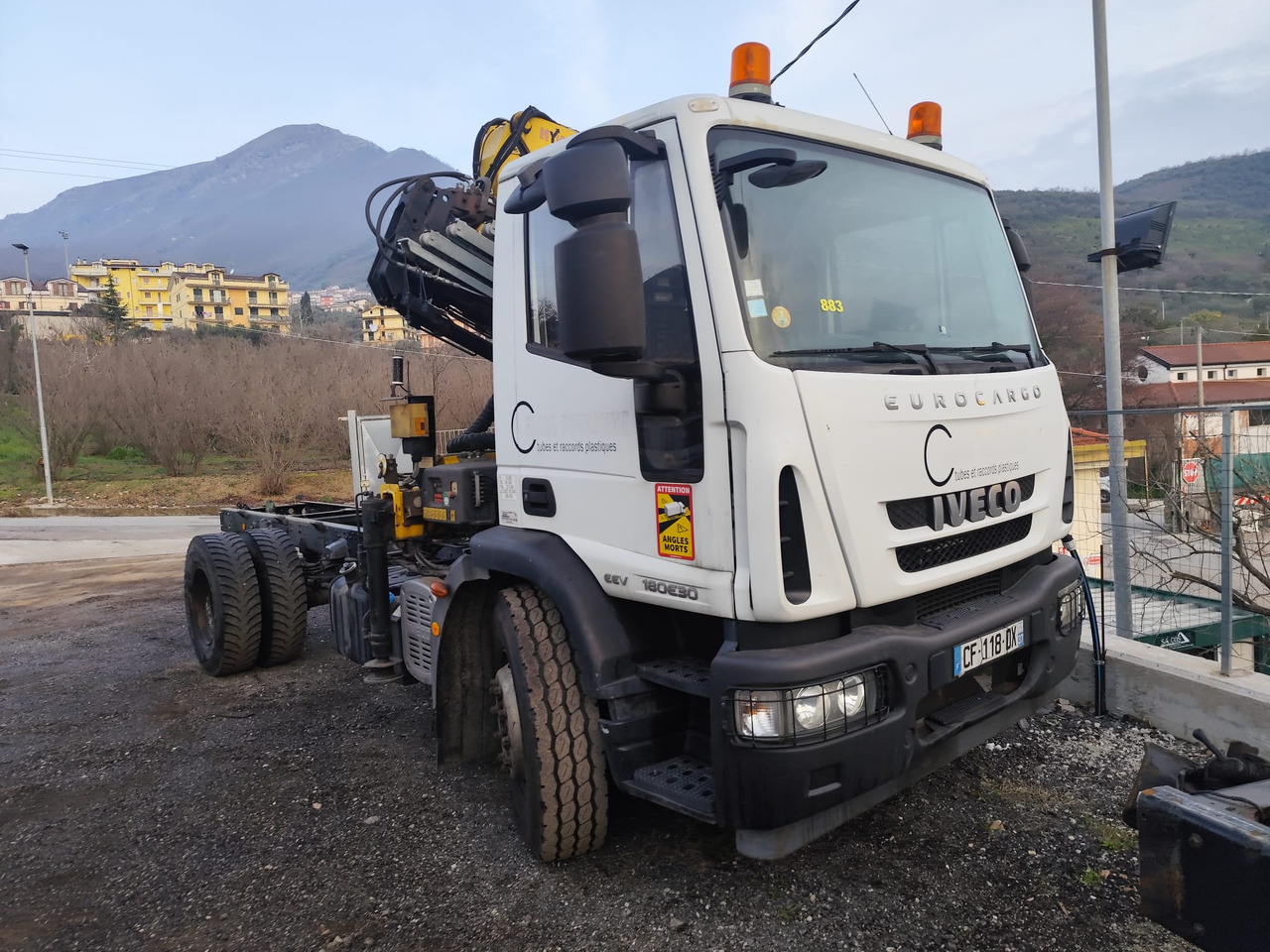 IVECO EUROCARGO 180E30 - Φορτηγό ανατρεπόμενο, Φορτηγό με γερανό: φωτογραφία 1 IVECO EUROCARGO 180E30 - Φορτηγό ανατρεπόμενο, Φορτηγό με γερανό: φωτογραφία 1