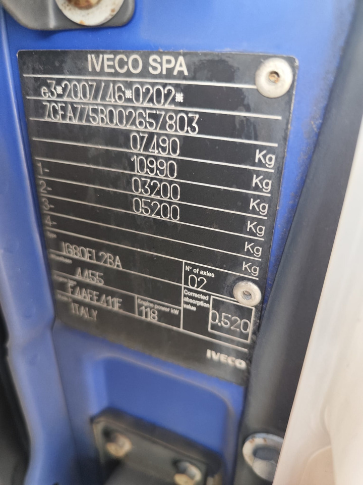 IVECO EUROCARGO 75-160 - Φορτηγό σασί, Φορτηγό με γερανό: φωτογραφία 2 IVECO EUROCARGO 75-160 - Φορτηγό σασί, Φορτηγό με γερανό: φωτογραφία 2