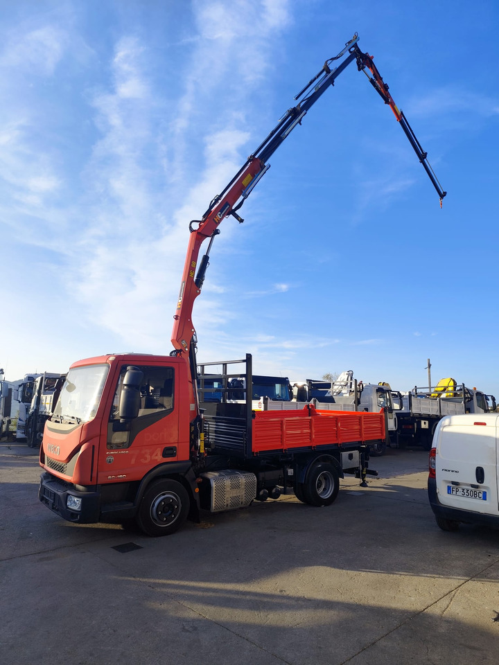IVECO EUROCARGO 80-190 - Φορτηγό με γερανό, Φορτηγό ανατρεπόμενο: φωτογραφία 4 IVECO EUROCARGO 80-190 - Φορτηγό με γερανό, Φορτηγό ανατρεπόμενο: φωτογραφία 4