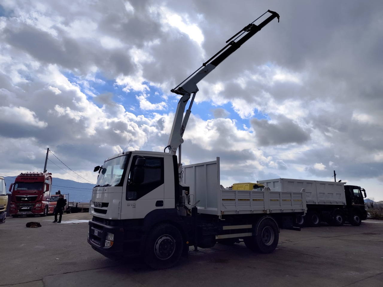 Φορτηγό με γερανό IVECO STRALIS AD 190S31P: φωτογραφία 45