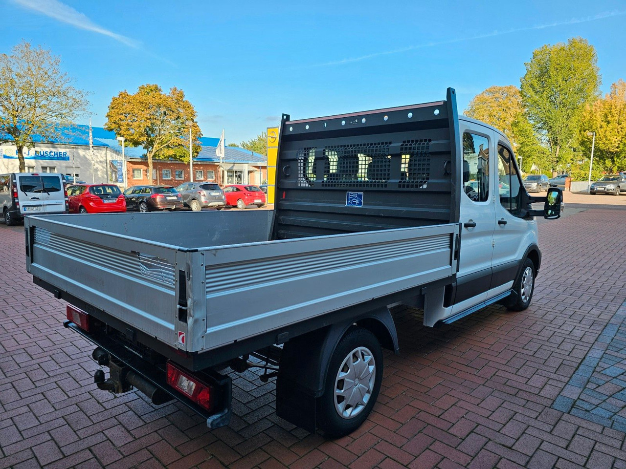 Ford Transit Pritsche 310 DoKa AHK Klima 7 Sitzer - Μικρό φορτηγό με καρότσα, Διπλοκάμπινο ελαφρύ επαγγελματικό: φωτογραφία 5 Ford Transit Pritsche 310 DoKa AHK Klima 7 Sitzer - Μικρό φορτηγό με καρότσα, Διπλοκάμπινο ελαφρύ επαγγελματικό: φωτογραφία 5
