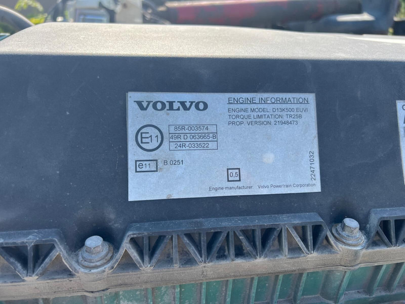 Volvo D13K500 - Κινητήρας: φωτογραφία 5 Volvo D13K500 - Κινητήρας: φωτογραφία 5