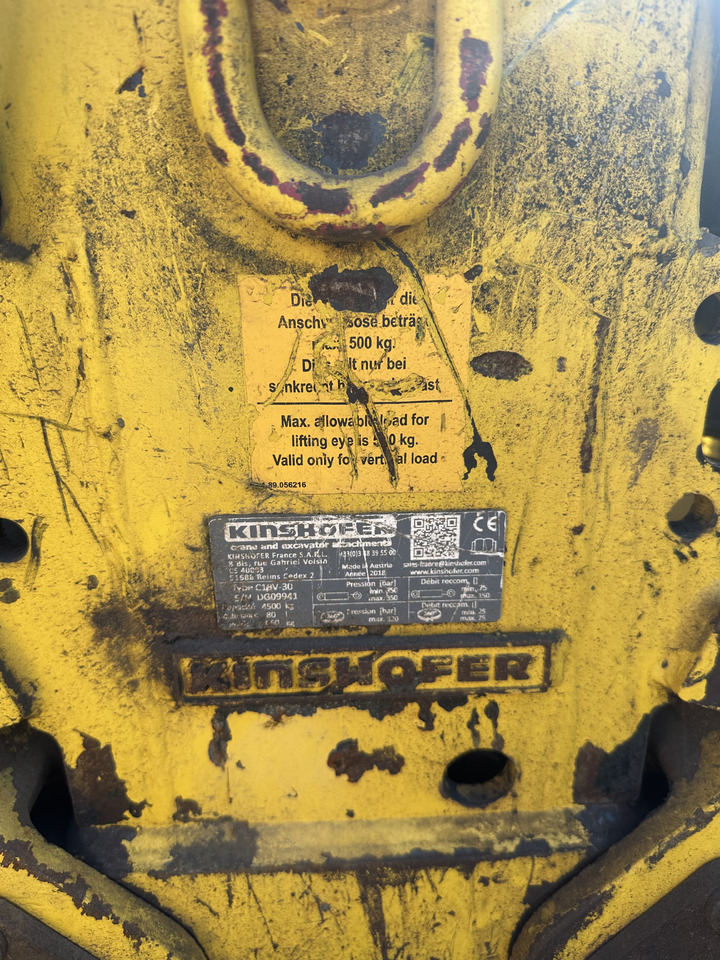 KINSHOFER C18VE - Κάδος τύπου αχιβάδας για Εκσκαφέας: φωτογραφία 2 KINSHOFER C18VE - Κάδος τύπου αχιβάδας για Εκσκαφέας: φωτογραφία 2