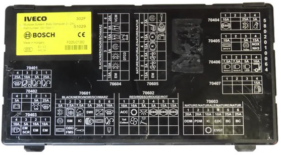 Iveco Hiway Body Computer 5801599811 - Ηλεκτρονική μονάδα ελέγχου για Φορτηγό: φωτογραφία 1 Iveco Hiway Body Computer 5801599811 - Ηλεκτρονική μονάδα ελέγχου για Φορτηγό: φωτογραφία 1