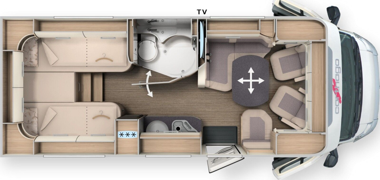 Carthago C1-tourer T 143 KB LE comfort 2025 *MB*LED*2xTV* - Ημιενιαίο αυτοκινούμενο: φωτογραφία 2 Carthago C1-tourer T 143 KB LE comfort 2025 *MB*LED*2xTV* - Ημιενιαίο αυτοκινούμενο: φωτογραφία 2