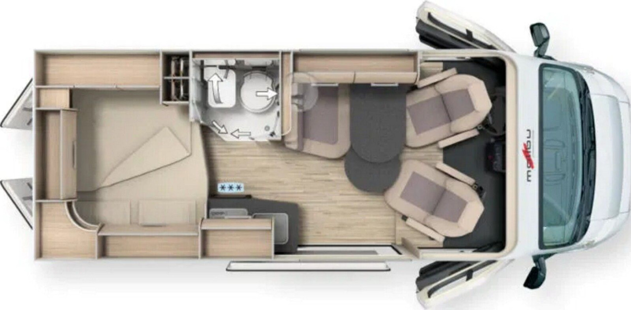 Malibu Van compact 540 DB *Aufstelldach*Autom.*Truma DE - Αυτοκινούμενο βαν: φωτογραφία 2 Malibu Van compact 540 DB *Aufstelldach*Autom.*Truma DE - Αυτοκινούμενο βαν: φωτογραφία 2