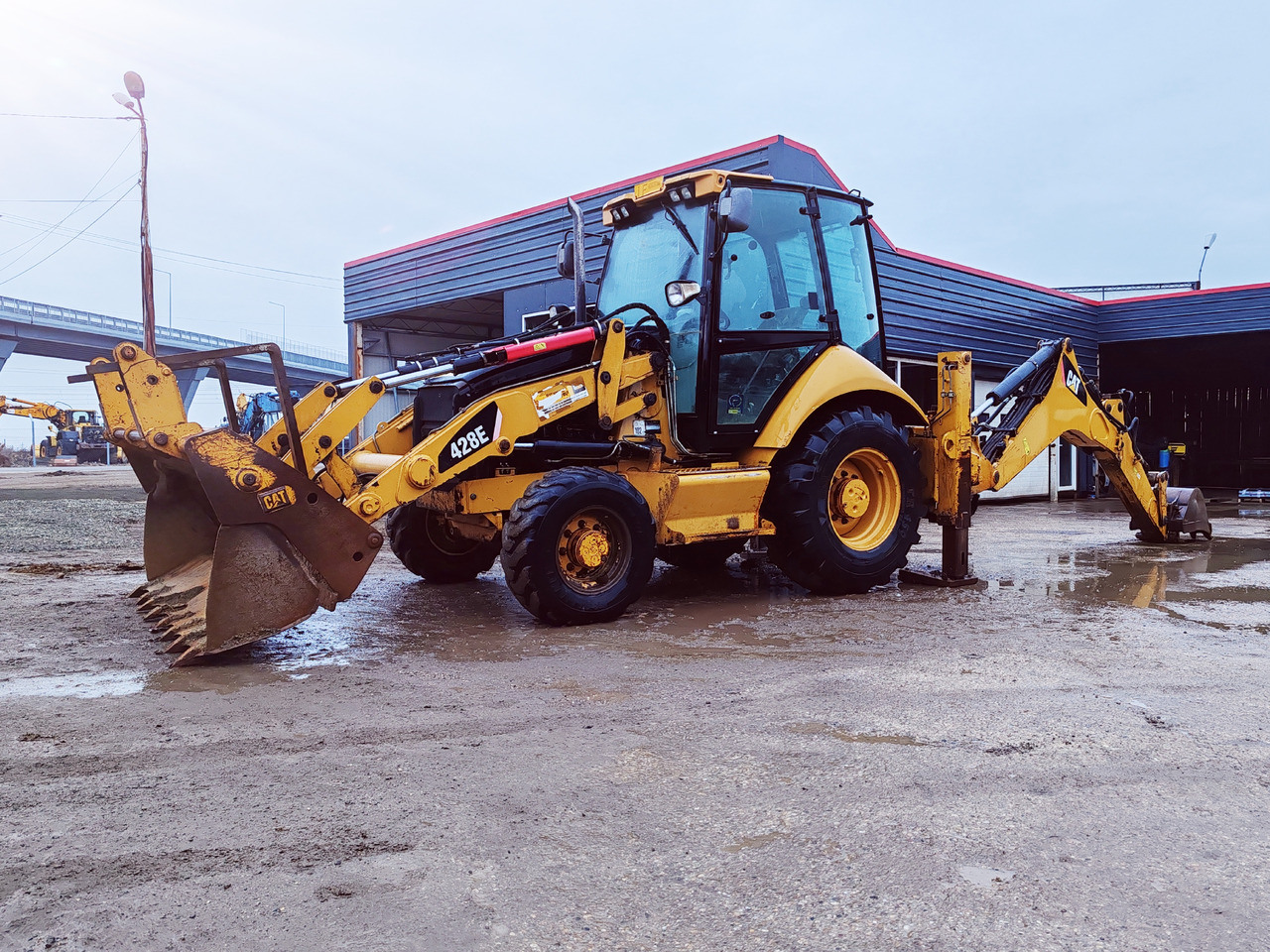 CATERPILLAR 428E - Φορτωτής εκσκαφέας: φωτογραφία 3 CATERPILLAR 428E - Φορτωτής εκσκαφέας: φωτογραφία 3