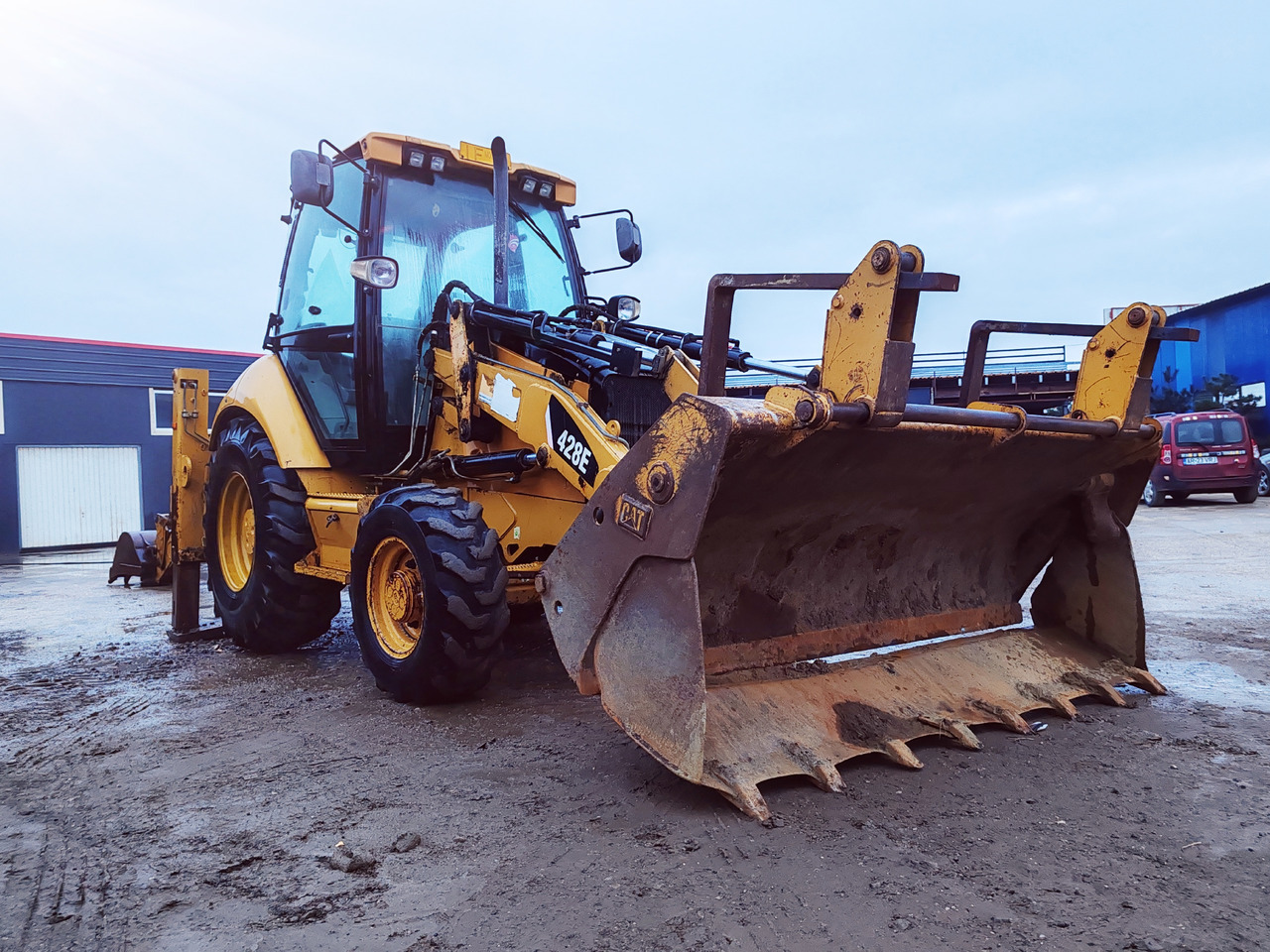 CATERPILLAR 428E - Φορτωτής εκσκαφέας: φωτογραφία 4 CATERPILLAR 428E - Φορτωτής εκσκαφέας: φωτογραφία 4