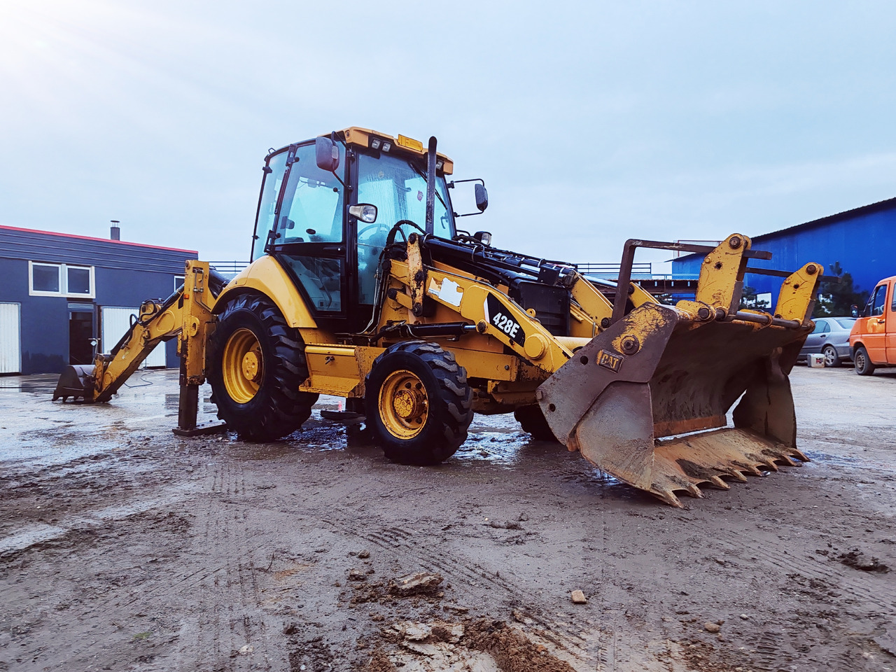 CATERPILLAR 428E - Φορτωτής εκσκαφέας: φωτογραφία 2 CATERPILLAR 428E - Φορτωτής εκσκαφέας: φωτογραφία 2