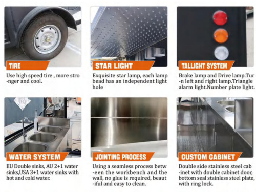 Deli Star Trailer Retro Frenchie FR 4800 Electric - EU standards - Ρυμουλκούμενη καντίνα: φωτογραφία 3 Deli Star Trailer Retro Frenchie FR 4800 Electric - EU standards - Ρυμουλκούμενη καντίνα: φωτογραφία 3