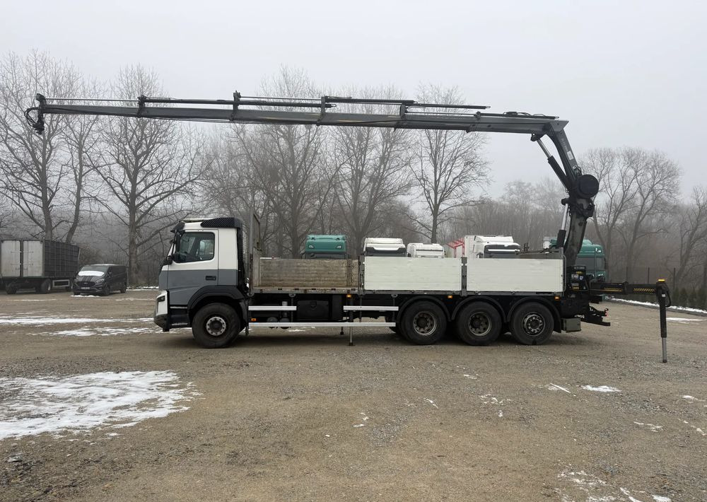 Volvo FM 410 - Φορτηγό με ανοιχτή καρότσα, Φορτηγό με γερανό: φωτογραφία 5 Volvo FM 410 - Φορτηγό με ανοιχτή καρότσα, Φορτηγό με γερανό: φωτογραφία 5