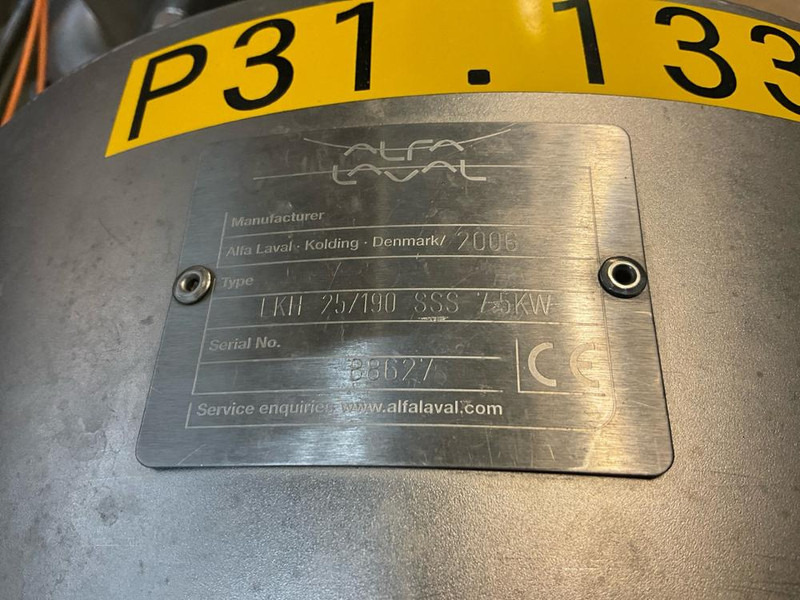 Alfa Romeo Laval LKH 25/190 - Αεροσυμπιεστής: φωτογραφία 4 Alfa Romeo Laval LKH 25/190 - Αεροσυμπιεστής: φωτογραφία 4