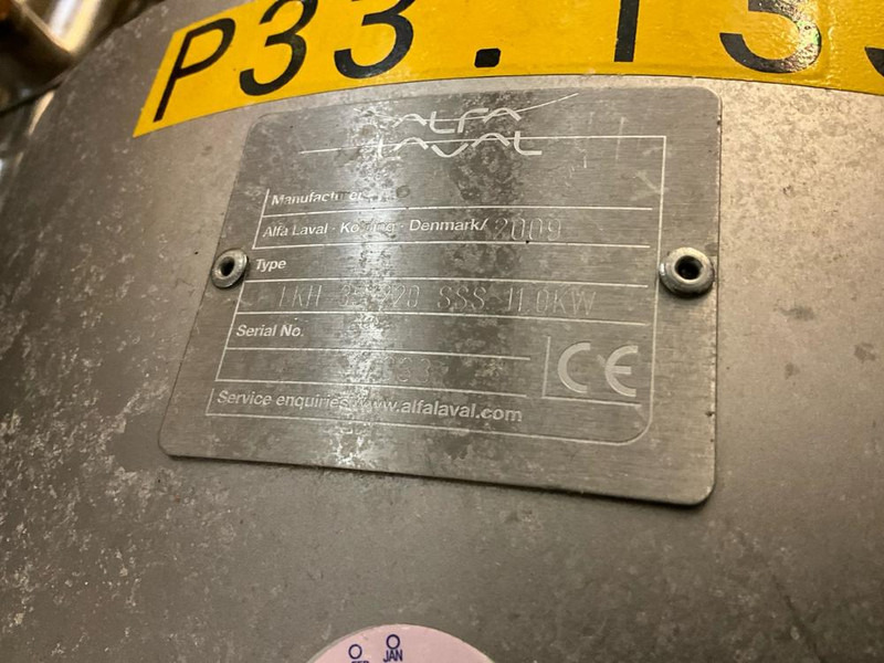 Alfa Romeo Laval LKH 35/220 - Αεροσυμπιεστής: φωτογραφία 4 Alfa Romeo Laval LKH 35/220 - Αεροσυμπιεστής: φωτογραφία 4