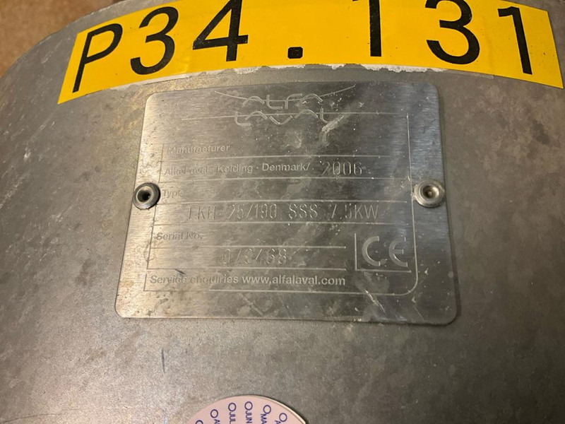 Alfa Romeo Laval - Αεροσυμπιεστής: φωτογραφία 4 Alfa Romeo Laval - Αεροσυμπιεστής: φωτογραφία 4