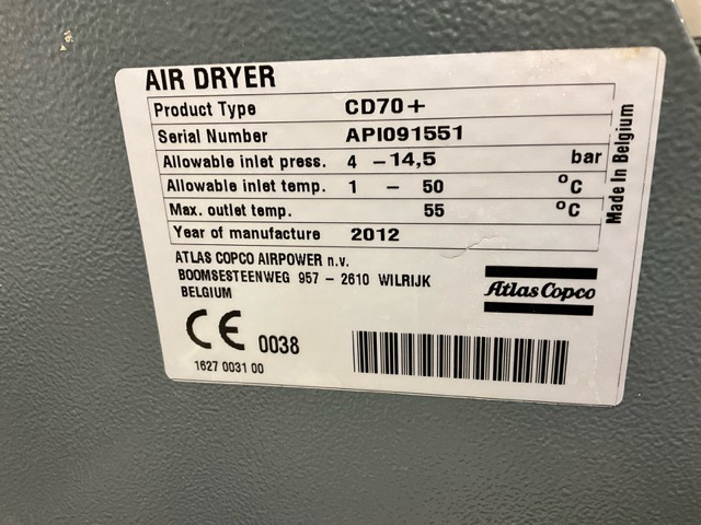 Atlas-Copco CD 70+ - Κατασκευή μηχανήματα: φωτογραφία 5 Atlas-Copco CD 70+ - Κατασκευή μηχανήματα: φωτογραφία 5