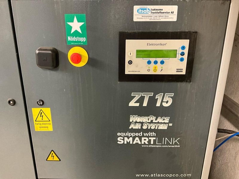 Atlas-Copco ZT 15 - Αεροσυμπιεστής: φωτογραφία 3 Atlas-Copco ZT 15 - Αεροσυμπιεστής: φωτογραφία 3