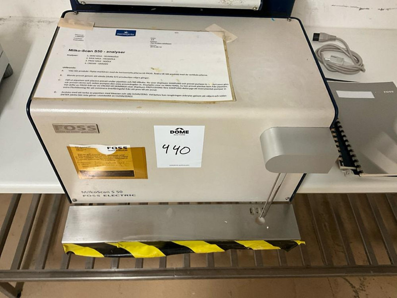 Foss Milkoscan S 50 - Μηχανήμα επεξεργασίας μετάλλου: φωτογραφία 4 Foss Milkoscan S 50 - Μηχανήμα επεξεργασίας μετάλλου: φωτογραφία 4