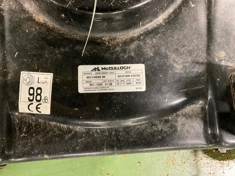 Mcgulloch M51-125M - Μηχανήμα επεξεργασίας μετάλλου: φωτογραφία 5 Mcgulloch M51-125M - Μηχανήμα επεξεργασίας μετάλλου: φωτογραφία 5