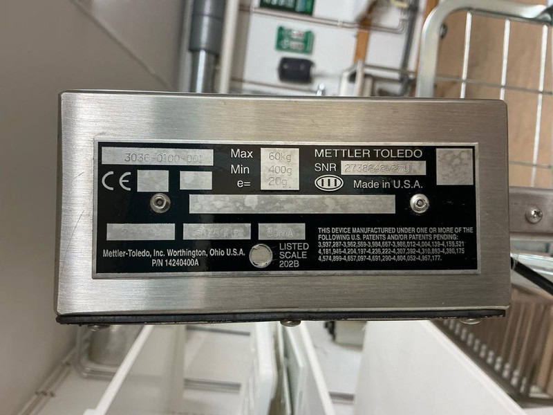 Mettler Toledo - Μηχανήμα επεξεργασίας μετάλλου: φωτογραφία 4 Mettler Toledo - Μηχανήμα επεξεργασίας μετάλλου: φωτογραφία 4