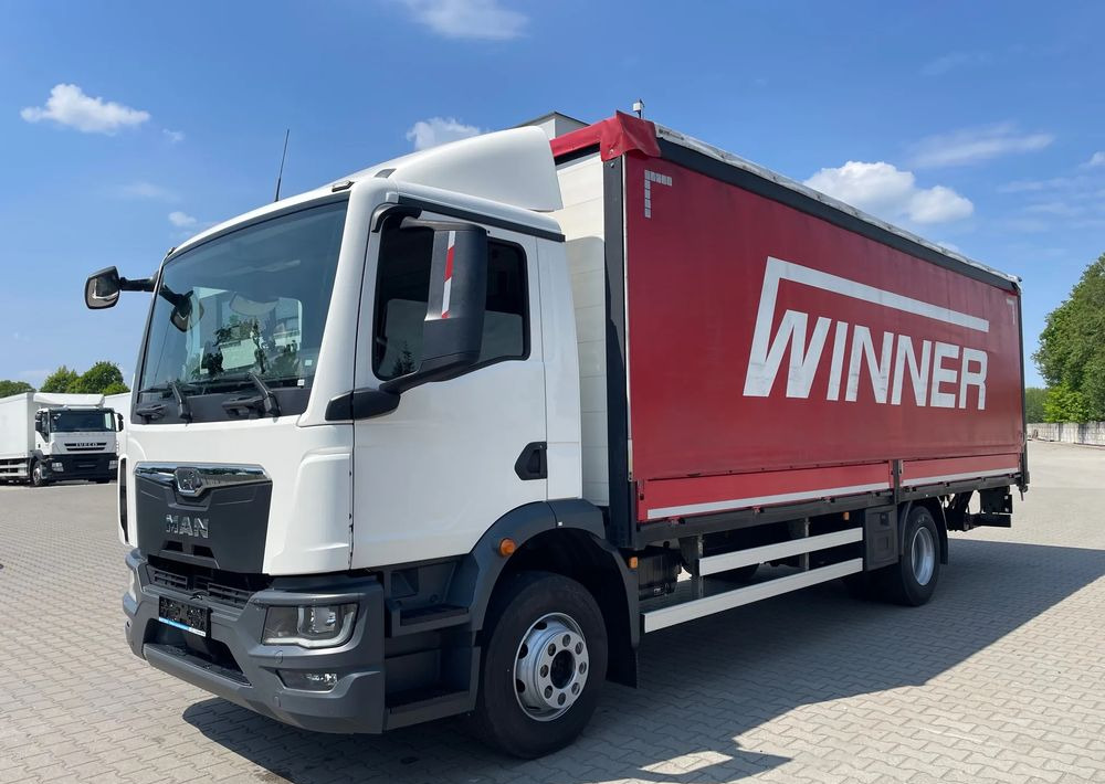 MAN TGM 15.250 Ładowność 8760 kg! - Φορτηγό μουσαμάς: φωτογραφία 2 MAN TGM 15.250 Ładowność 8760 kg! - Φορτηγό μουσαμάς: φωτογραφία 2